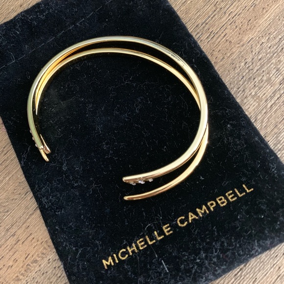 NWOT Michelle Campbell 14k Gold Talon Set - Picture 2 of 4